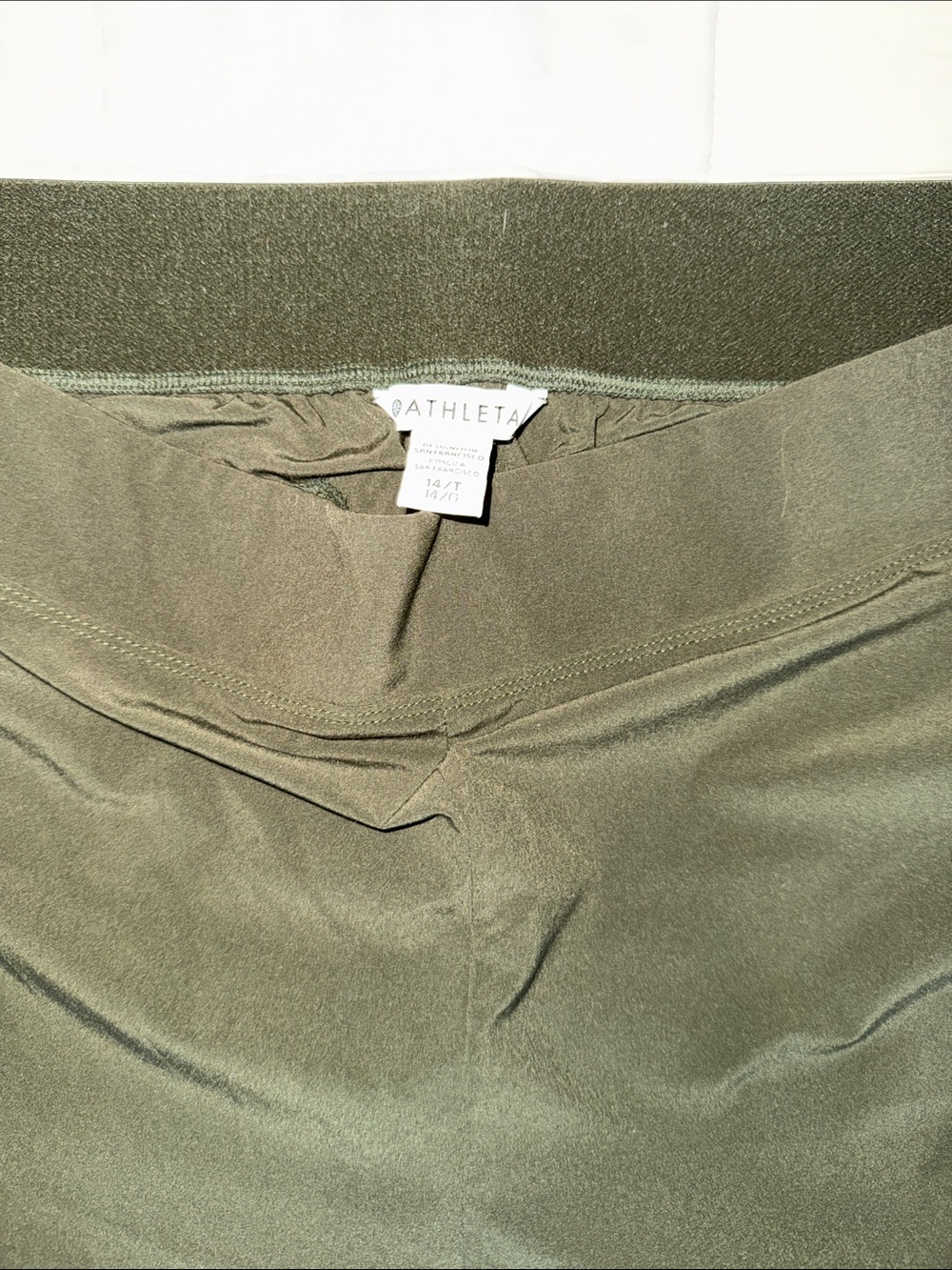 Athleta Olive Slim High-Rise Leggings